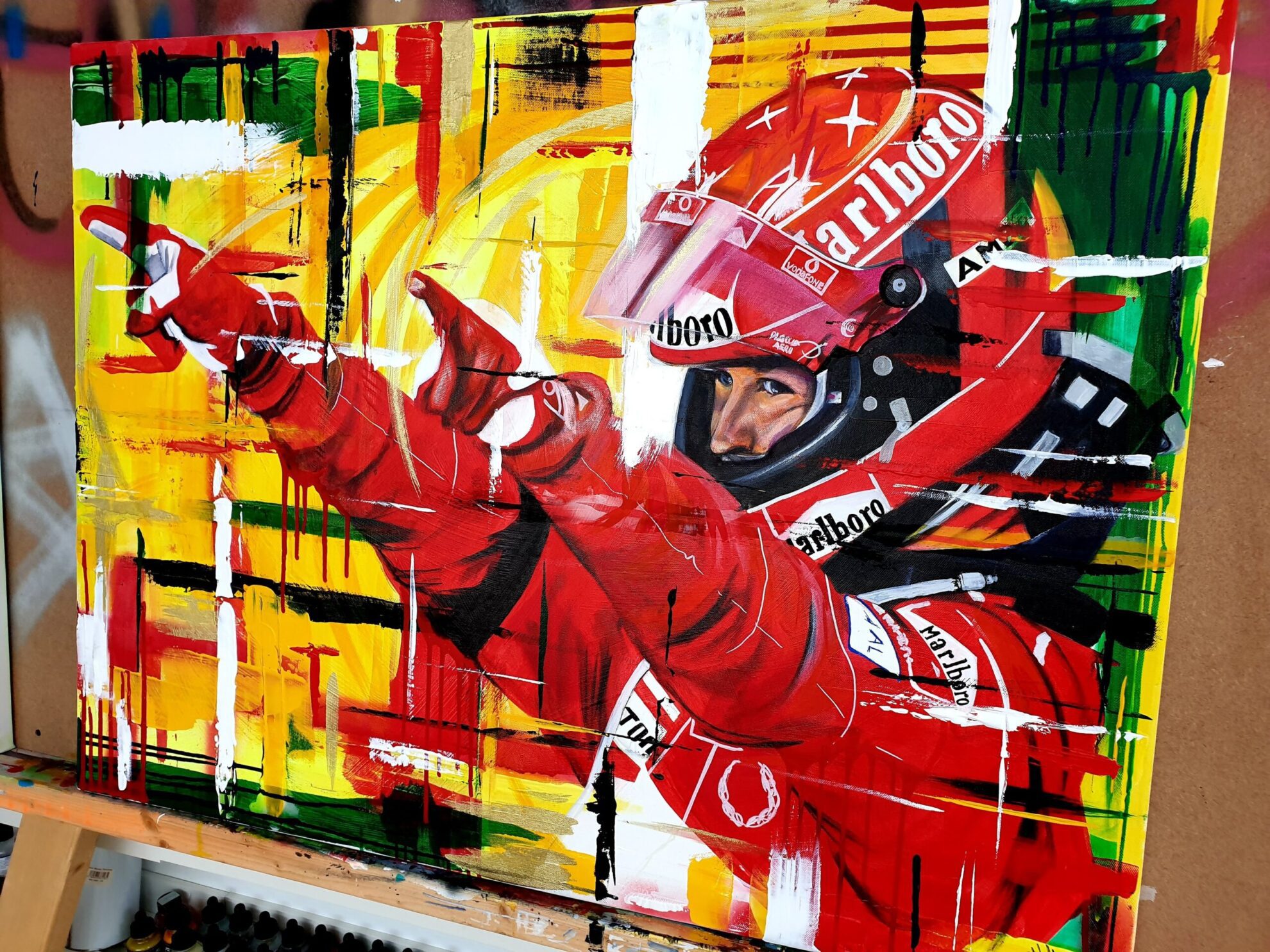 Michael Schumacher F1 Racing Ferarri - Image 4