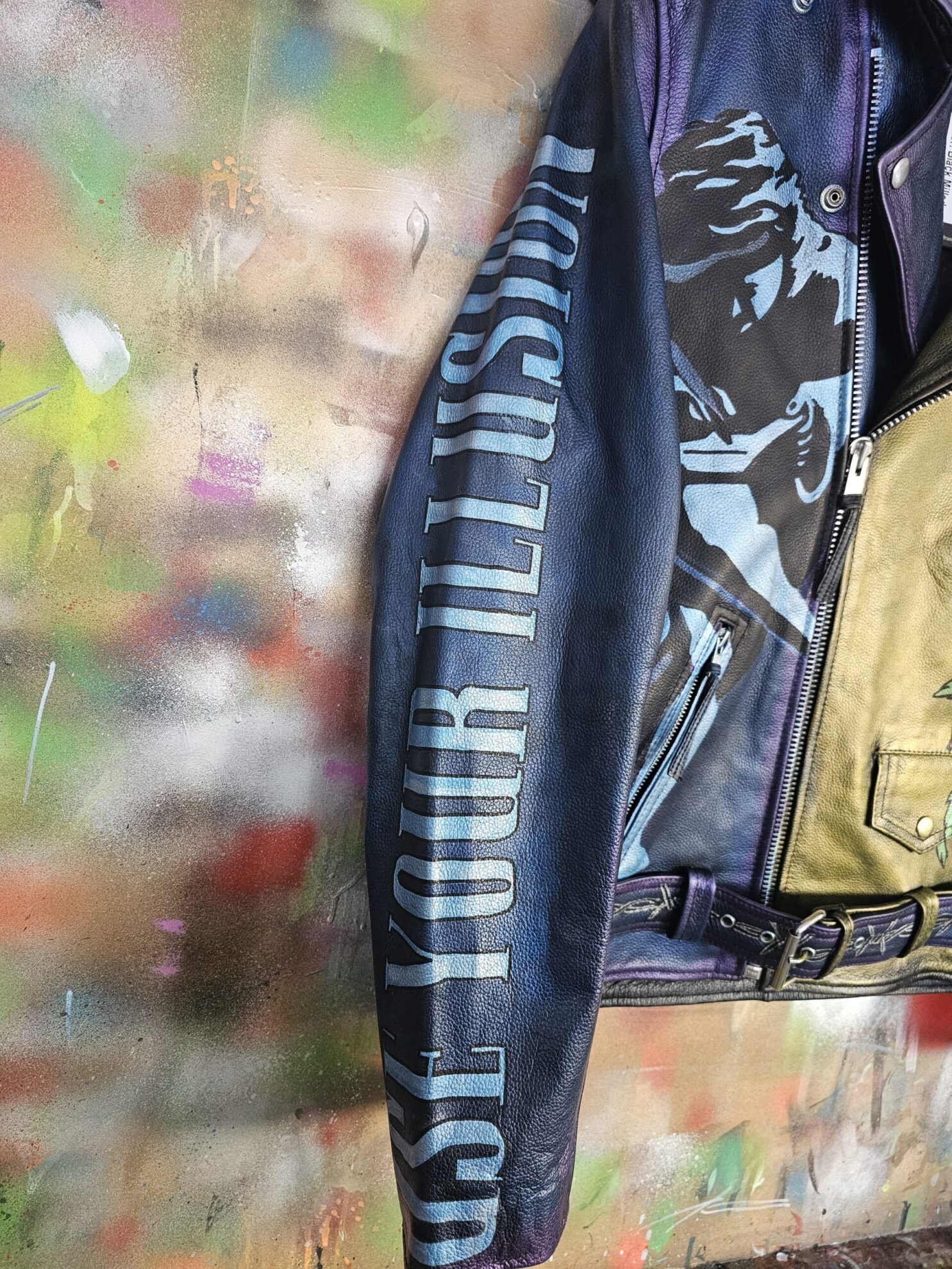 Guns N Roses Use Your Illusion Inspired Leather Jacket - Image 5