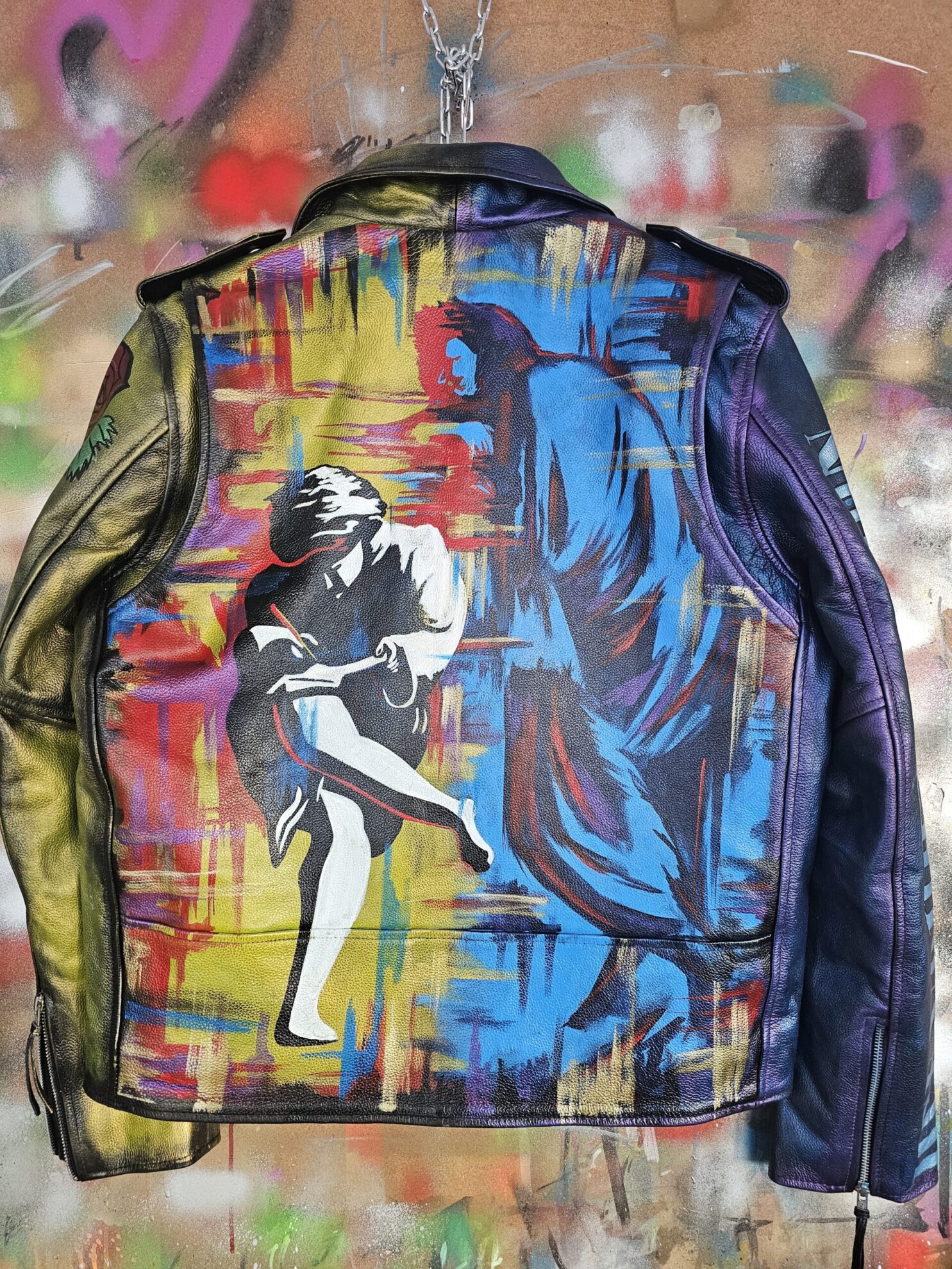 Guns N Roses Use Your Illusion Inspired Leather Jacket