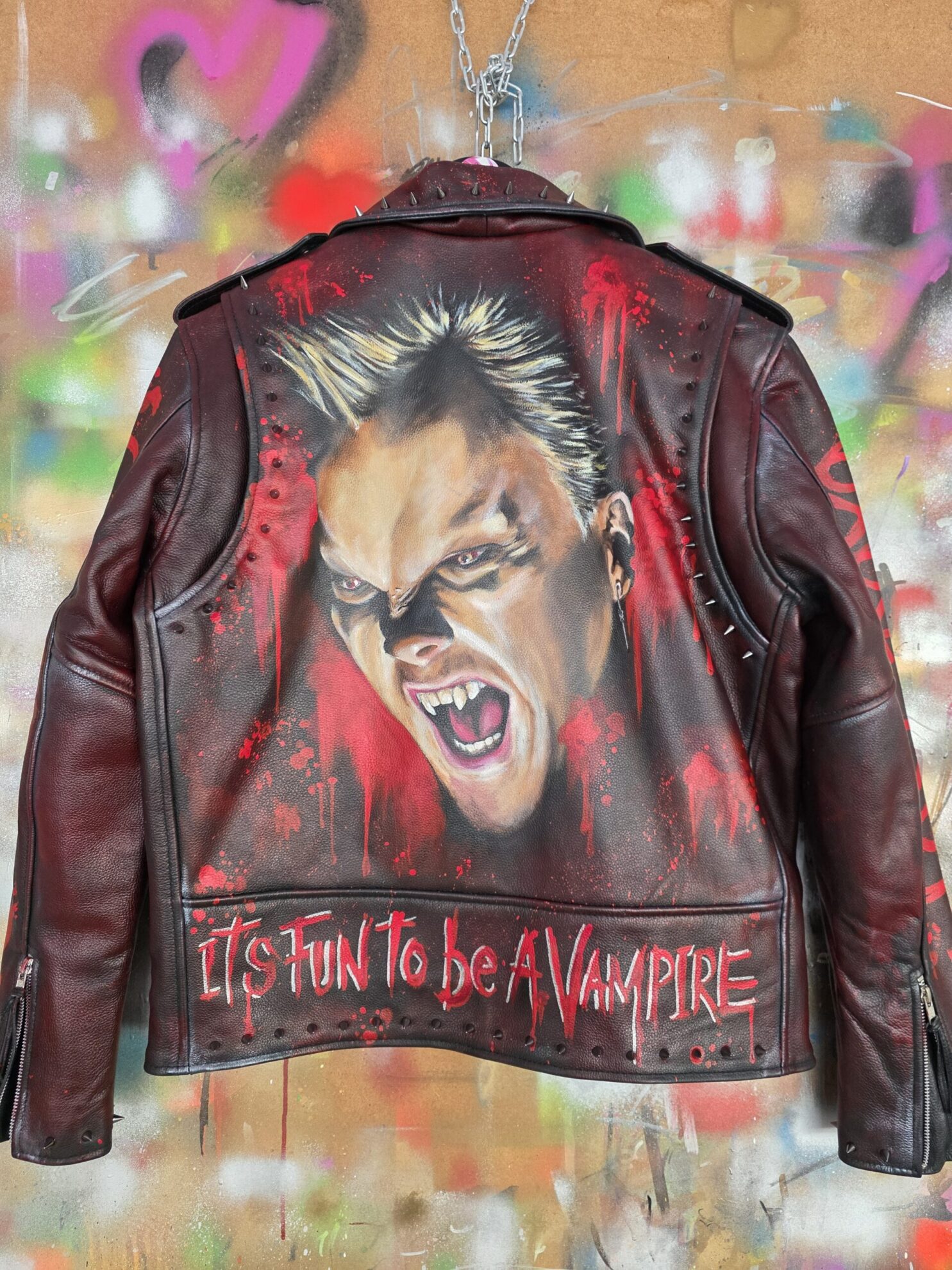 Lost Boys Inspired Leather Jacket