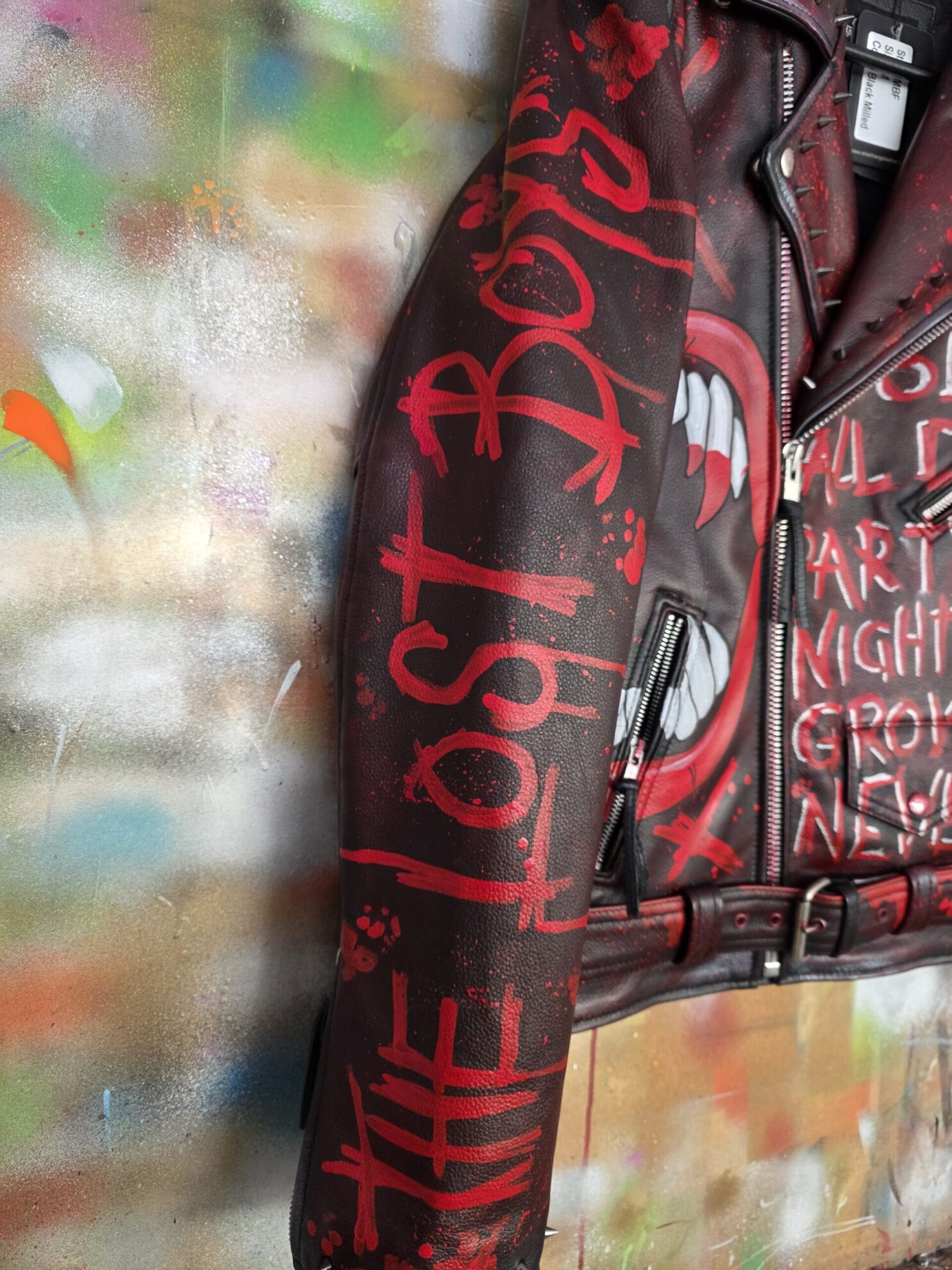 Lost Boys Inspired Leather Jacket - Image 2