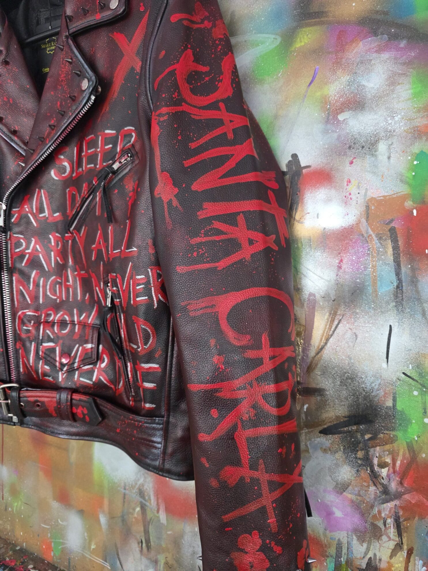 Lost Boys Inspired Leather Jacket - Image 5